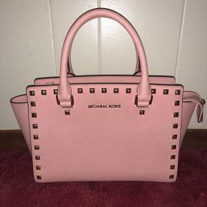 Pink Medium Selma Michael Kors Purse